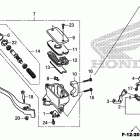 VT1300CR Передний тормозной цилиндр