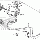 NC700XD Parking brake lever