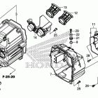 CB500FA Воздухозаборник