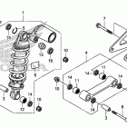 CBR600RR Rear shock absorber      (cbr600rr)