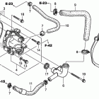 CBR600RA Водяной насос