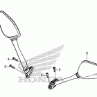 CBR500RA Зеркало
