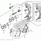 NC700X Передний тормозной суппорт