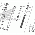 NC700X Передняя вилка