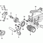 CRF450X Вилка переключения передач
