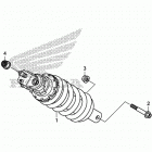 VT1300CSA Rear shock absorber (1)