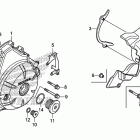 NC700X Крышка генератора