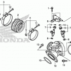 VT750CA Впускной трубопровод