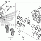 CBR1000S Front brake caliper      (2)