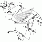 CB500X Переднее крыло