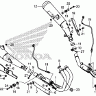 CB1100SA Exhaust muffler (2)