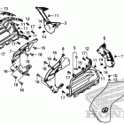 GL1800C Radiator cowl