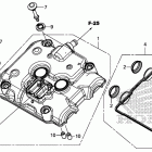CBR500RA Крышка головки цилиндров