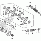 NC700X Распределительный вал и клапана