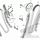 VT1300CR Цепь ГРМ и натяжитель