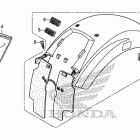 VT1300CX Rear fender (3)