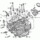 XR650L Головка цилиндра