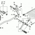 VT750CA Педали