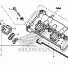 CBR600RA Крышка головки цилиндров