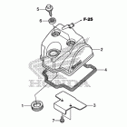 CRF250R Крышка головки цилиндров