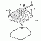 CRF125FB Крышка головки цилиндров
