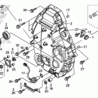 CTX1300A Крышка картера задняя