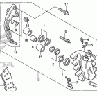 CB1000RA Передний тормозной суппорт левый