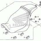 VT750C2F Сидение