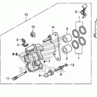 GROM125(MSX125E) Передний тормозной суппорт