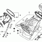 CRF250R Воздухозаборник