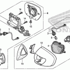 GL1800B Turn signal@mirror