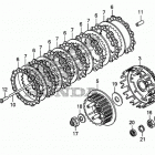 XR650L Сцепление