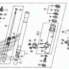 XR650L Передняя вилка