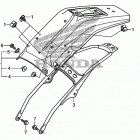 XR650L Заднее крыло
