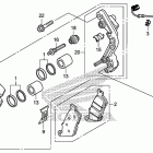 CTX700D Передний суппорт тормозной