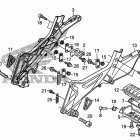 ST1300PA Подножки для ног