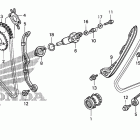 ST1300PA Цепь ГРМ и натяжитель