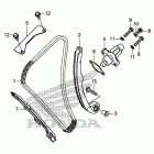 CB500X Цепь ГРМ и натяжитель