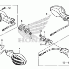 CBR600RA Сигналы поворота