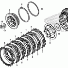 CB500FA Сцепление