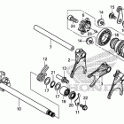 CB500X Вилка переключения передач