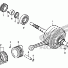 GROM125(MSX125E) Коленчатый вал и поршни