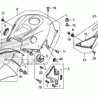 CBR600RA Кожух бака