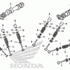 CTX1300A Распределительный вал и клапана