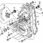 ST1300PA Передняя крышка картера