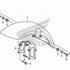VT750C2B Front fender (3)