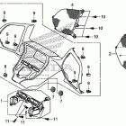 GL1800B Приборная панель