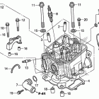 CRF250R Головка цилиндра
