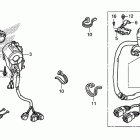 ST1300PA Рулевые переключатели и тросы