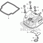 CRF450X Крышка головки цилиндров